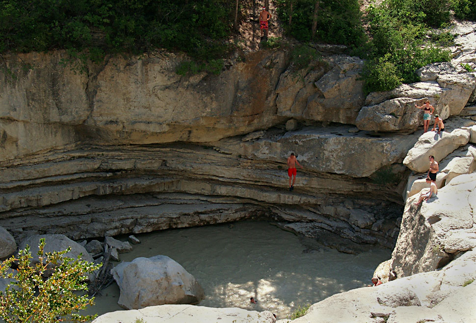 les gorges de la Méouge
