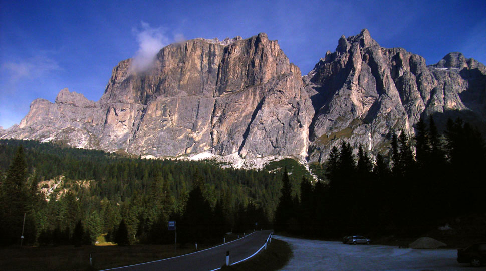 Sellapass Kletterwand